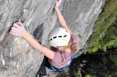 Stafflacher Wand im Tiroler Wipptal - Klettergarten Epikurs | © TVB Wipptal |Thomas Senfter
