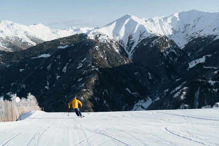Skifahren in der Skiarena Bergeralm im Wipptal in Tirol | © TVB Wipptal |Johannes Bitter