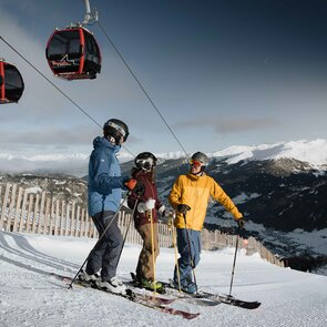 Skifahren in der Skiarena Bergeralm im Wipptal in Tirol | © TVB Wipptal |Johannes Bitter
