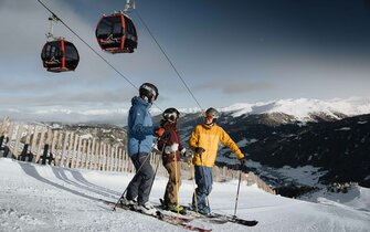 Skifahren in der Skiarena Bergeralm im Wipptal in Tirol | © TVB Wipptal |Johannes Bitter