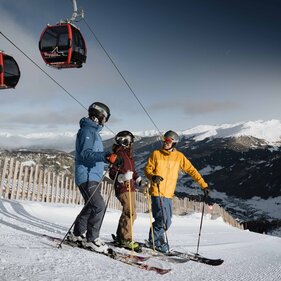 Skifahren in der Skiarena Bergeralm im Wipptal in Tirol | © TVB Wipptal |Johannes Bitter