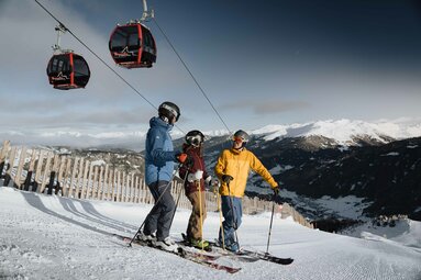Skifahren in der Skiarena Bergeralm im Wipptal in Tirol | © TVB Wipptal |Johannes Bitter