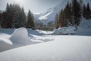 Winteridylle am Obernberger See | © TVB Wipptal | Johannes Bitter