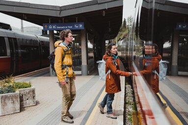 Zugfahrts mit Anreisevoucher | © Tourismusverband Wipptal |