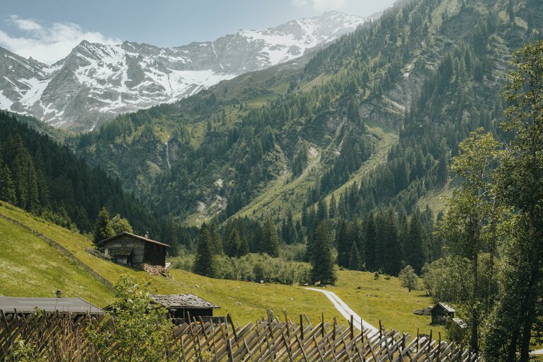 Hier rechts vom Bild neben den Nockeralmen befand sich die Aufbereitungsanlage | © TVB Wipptal - Johannes Bitter