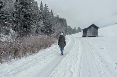 Gemütlicher Winterspaziergang | © TVB Wipptal | Barbara Jenewein