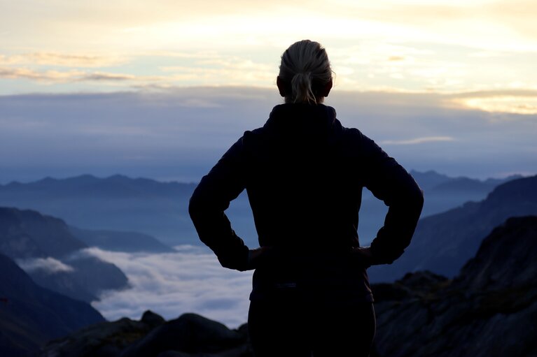 Ein atemberaubender Moment - Morgenstimmung am Berg | © TVB Wipptal | Nicole Fiedler
