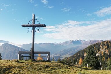 Grauvieh auf der Weide beim Hochgeneiner Jöchl | © TVB Wipptal | Barbara Jenewein