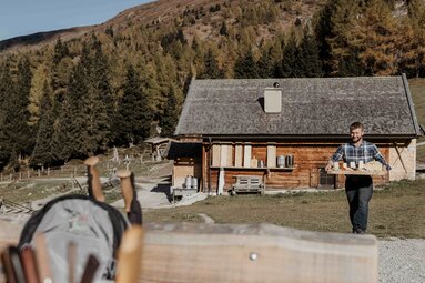 Käsegenuss auf der Steiner Alm im Obernberg Tal | © TVB Wipptal | Victoria Hörtnagl