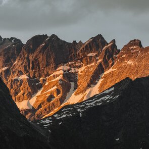 Blick auf die Gschnitztaler Bergwelt