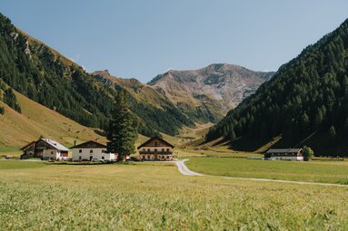 3 Bauernhäuser in Kasern  | © TVB Wipptal / Johannes Bitter