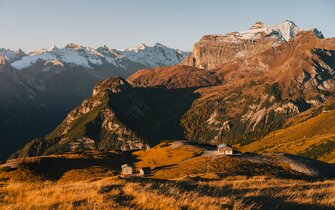 Herbstlicher Blick vom Blaser Richtung Kirchdachspitze | © TVB Wipptal / Johannes Bitter