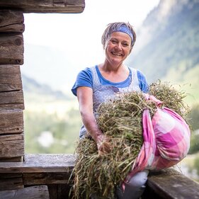 Helga auf Helgas Alm | © TVB Wipptal | Klemens-Hörtnagl